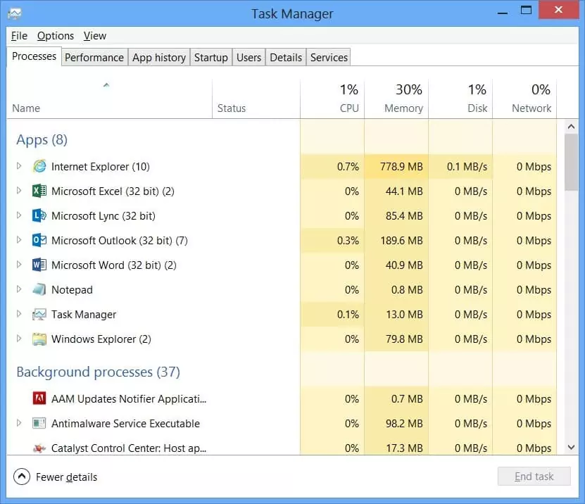 Find and Close The Process From Task Manager