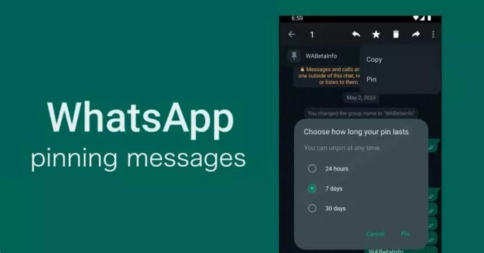 WhatsApp Rolls Out Pinned Message Feature For Group Chats