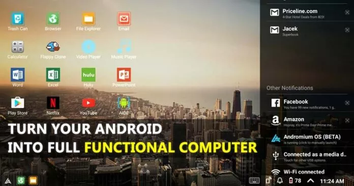 How To Turn Your Android Device Into Full Functional Computer