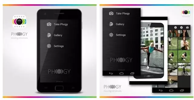 Install Phogy 3D Camera App