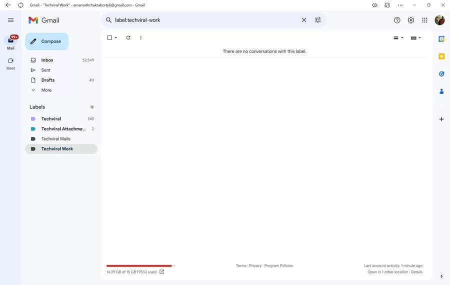 install Gmail as a progressive web app