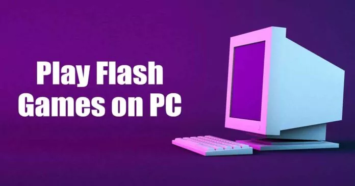 How to Play Old Flash Games on PC (All Methods)