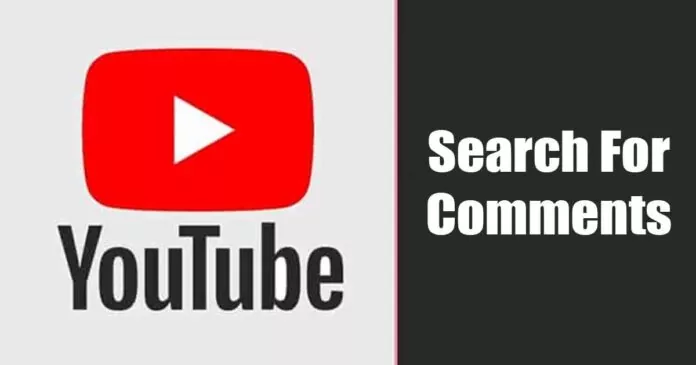 How to Search for YouTube Comments (2 Methods)