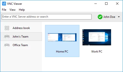 VNC Viewer features