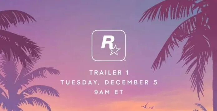 First GTA 6 Trailer To Release On December 5