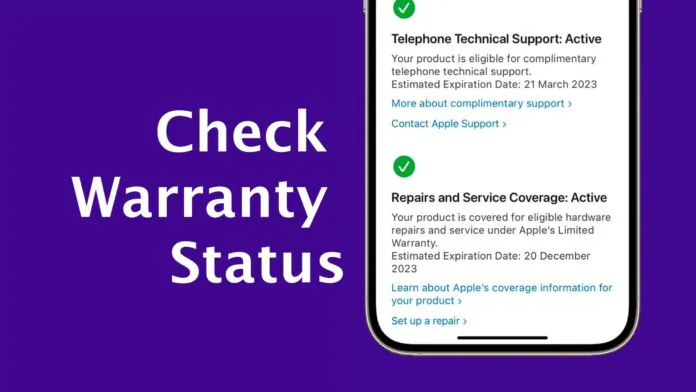 How to Check iPhone Warranty Status (All Methods)