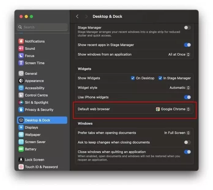 How To Make Google Chrome Default On Mac