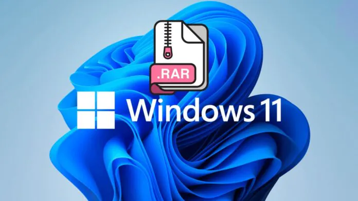 How to Open and Extract RAR files on Windows 11