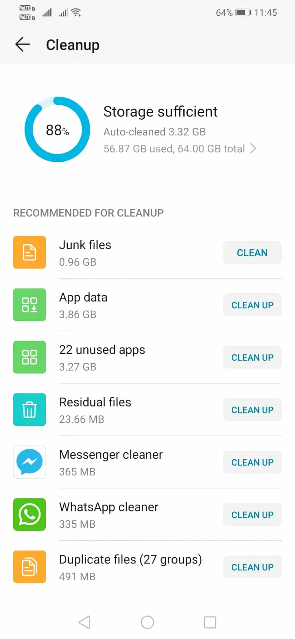 Clearing all Cached data