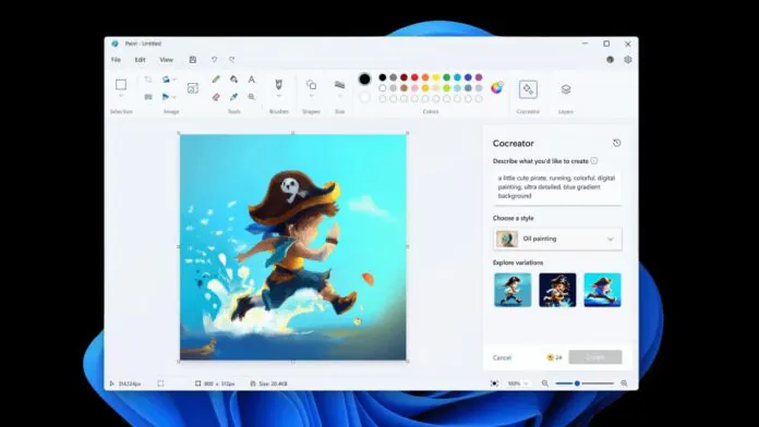 Microsoft To Unveil The AI-Powered Paint NPU App In March
