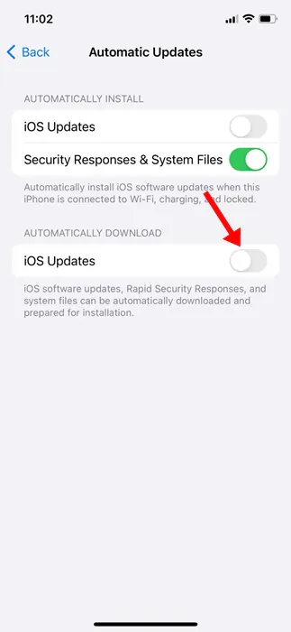 iOS Updates