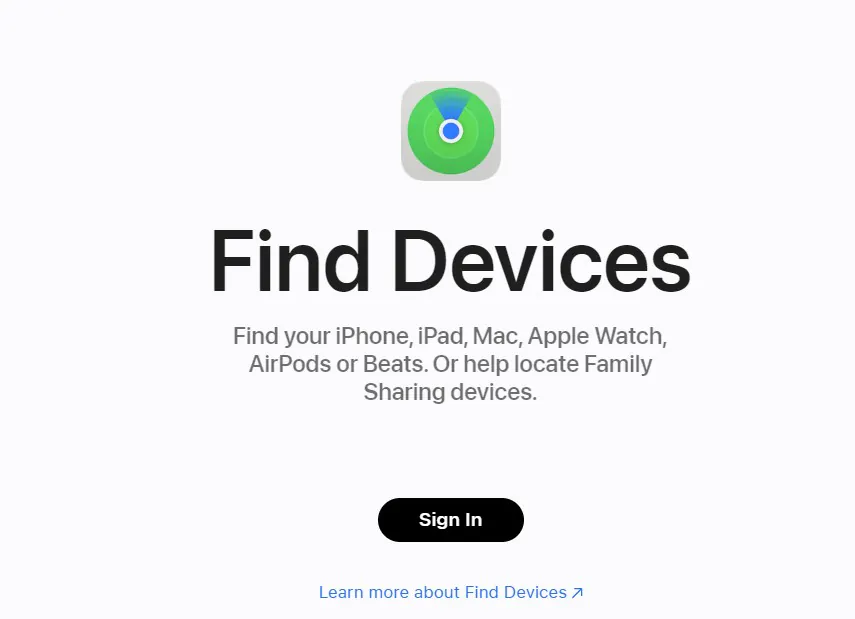 sign in with the Apple ID