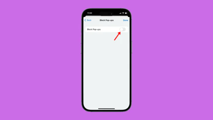 How to Turn Off Pop-Up Blocker on iPhone in 2024